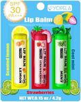 YOPELA 3 Pack SPF Lip Balm Bulk - S