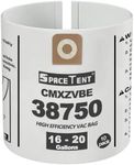 SpaceTent 10 Pack 38750 Shop Vac Bags for Craftsman 16 and 20 Gallon Wet/Dry Vacs, part # CMXZVBE38750 9-38750 38750, CMXEVBE17595 Drywall Bags