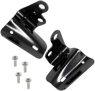 Soft Top Bow Bracket with Screws, Compatible with 2007-2012 Jeep Wrangler JKU 4-Door, Left and Right # 55397228AB 55397229AB