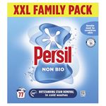 Persil Non Bio Washing Powder XXL Family Pack gentle next to sensitive skin for outstanding stain removal in cold washes 77 washes (3.85 kg)