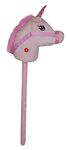 26 Inch Hobby Horse with Sound 4 Colours Available (HL63) (PINK)