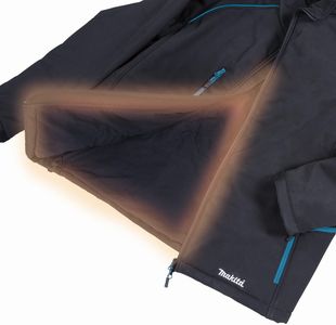 Makita Thermal Jacket, Large – Heated Workwear for Cold Weather