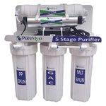 PureMyst 5 Stage Gravity Base Water Purifier With UV (Ultra Violet) & UF Membrane (Ultra Filteration) Filter Without RO 21000 Ltr Filteration Capacity