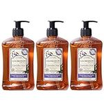 A LA MAISON Liquid Soap, Lavender Aloe - Uses: Hand and Body, Triple Milled, Essential Oils, Biodegradable, Plant Based, Vegan, Cruelty-Free, Alcohol & Paraben Free (16.9 oz, 3 Pack)