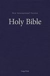 NIV, Pew and Worship Bible, Large Print, Hardcover, Blue: New International Version, Blue, Pew and Worship