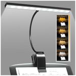 BrightArk Music Stand Light,30 LED Eye Caring Clip on Light for Music Stands,USB Rechargeable Piano Light Reading Light,4 Color & 3 Brightness,Ideal Music Gifts,Perfect for Piano,Reading,Orchestra