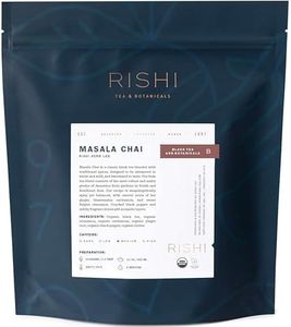 Rishi Tea Black Loose Leaf Herbal Tea Blend, Masala Chai, 16 Ounce