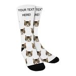 Personalised Photo Socks for Men,Custom Funny Socks with face,Personalised Gifts for Christmas Birthday