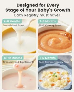 Grownsy Baby Food Maker – All-in-One Steamer and Blender