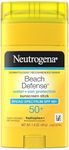 Neutrogena Beach Defense Sunscreen Stick with Broad Spectrum SPF 50+, Lightweight Water-Resistant Sunscreen with Oil-Free & PABA-Free Formula, 1.5 oz