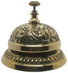 Solid Brass Victorian Style Service Desk Bell