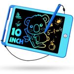 TEKFUN Kids Toys for 3+ Years Old Boys Girls Toddler, 10inch LCD Writing Tablet Erasable Drawing Tablet Writing Pads, Kids Travel Learning Toys Boys Girls Birthday Gifts Age 3 4 5 6 7 (Blue)