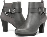 mysoft Women's Zipper Booties Chunk