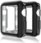 MITERV Case for 2022 New Apple Watch Ultra Screen Protector 49mm iWatch Overall Protective Case TPU HD Clear Ultra-Thin Cover for 49mm Apple Watch 2 Pack Black