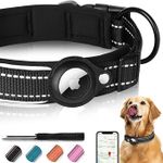 Airtag Dog Collar, Reflective Nylon
