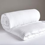 Non-Allergenic Soft Cotton Rich Breathable Bounce-back Hollowfibre Filled Duvet Quilt Comforter, King 10.5 TOG