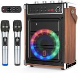 JYX Karaoke Machine with 2 UHF Wire