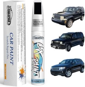 FIXEZPRO Brilliant Black Pearl(PXR/AXR) Touch Up Paint for Jeep, Car Paint Scratch Repair Remover Pen Color Exact Match, Quick and Easy Fix Automotive Chips and Nicks Scuff