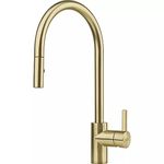 Kitchen Sink tap with a Pull-Out spout and Spray Function from Franke Eos Neo M Pull-Out Spray - Gold - 115.0681.244