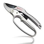 Gardening Ratchet Pruning Shears 8'', Professional Anvil Pruning Scissors Cutter Clippers - DynaCut Heavy Duty Tree Trimmers Up To 20mm Cutting Capacity, Soft Non-Slip Grip Reduce Hand Fatigue