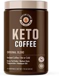 Rapid Fire Ketogenic Fair Trade Coffee Mix, 15 Servings, 7.93 oz. (0.5 lb.) Canister,Packaging May Vary