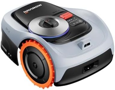 Segway Navimow i210 AWD Robot Lawn Mower Wire Free Robotic Lawn Mower with All-Wheel Drive for 45% Slopes, EFLS NRTK + Vision, Auto Mapping, 5.1Ah Battery, Covers 0.25 Acre