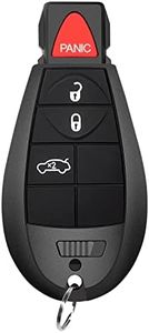 SaverRemotes 4 Button Key Fob Compatible for 2008-2013 Dodge Charger | Chrysler 300 | Dodge Challenger Key Fob Replacement for M3N5WY783X IYZ-C01C
