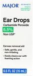 MAJOR Ear Drops Earwax Removal Aid 0.5oz 15mL CARBAMIDE PEROXIDE 6.5% USA