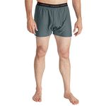 ExOfficio Men's Give-N-Go Boxer, Charcoal, X-Large