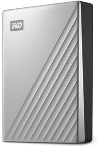 WD 6TB My Passport Ultra for Mac Silver, Portable External Hard Drive, Backup Software with Defense Against ransomware, and Password Protection, USB-C and USB 3.1 - WDBGKC0060BSL-WESN