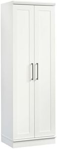 Sauder HomePlus Storage Cabinet/ Pantry cabinets, Soft White finish