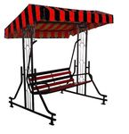 Kaushalendra Outdoor Swing Jhula Terrace Iron Patio Stand Hammock with Canopy - 2 Seater