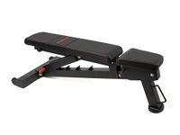 PowerBench 2.0 Adjustable Weight Bench, 7 Positions, Built-in Wheels & Handle, Innovative Equipment for Home & Commercial Gyms, Versatile Workout Bench