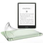 MoKo Case for 6.8" Kindle Paperwhite (11th Generation-2021) and Kindle Paperwhite Signature Edition, Ultra Clear Soft Flexible Transparent TPU Skin Bumper Back Cover Shell, Clear