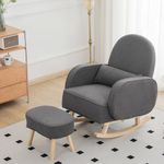 Levede Rocking Chair Nursery with O