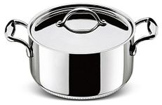 Lagostina Accademia Lagofusion Stewpot with Lid, stainless steel, stainless steel, 26 cm