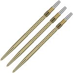 TARGET Darts Swiss Points, Fire Swiss Point Dart Tips (3 Pack Set of Tips) 30MM, Gold | Change Dart Points, Professional Darts Accessories