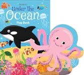 Under the Ocean - Lift The Flap Book for Kids Age 3-6 Years with Bright and Colourful Pictures- Early Learning Novelty Book for Children