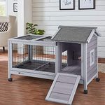 Aivituvin Rabbit Hutch Indoor Bunny