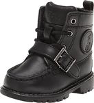 Polo by Ralph Lauren Ranger Hi II 90945 Boot, Black Leather, 6 Toddler M