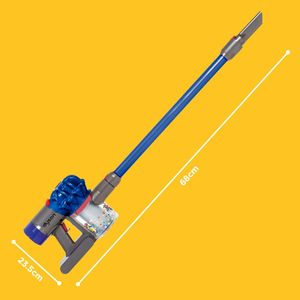 Casdon Dyson Cordless Toy Vacuum Cleaner – Interactive Role-Play, Blue