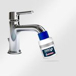 Zero B Suraksha Tap Filter Attachment | 3-Stage Water Purification | Kills 99.99% Bacteria & Viruses|7500L Capacity |Compatible with Hard & Normal Water| Ideal for Kitchen Bathroom Outdoor |Pack of 1