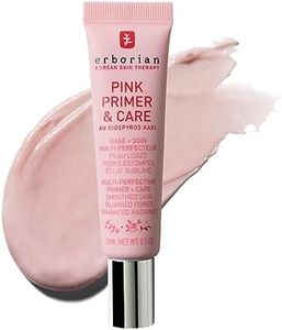 Erborian - Pink Primer & Care - Base de Maquillage Éclat et Soin Hydratant Lissant 2 en 1 - Aide à la Tenue et l'Application du Maquillage - Soin Coréen - 15 ml