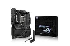 ASUS ROG Crosshair X870E Dark Hero ATX Motherboard, 20+2+2 Power Stages, DDR5 Slots, PCIe® 5.0, Five M.2 Slots, 3D VC M.2 heatsink, USB4®, AI Cache Boost, PCIe Slot Q-Release, AIO Q-Connector