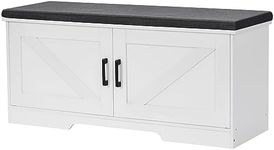 HOMSHO 2-Tier Storage Bench, Shoe B