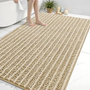 Arotive Bathroom Rugs Mat 70x46, Soft Absorbent Chenille Shaggy Bath Mat