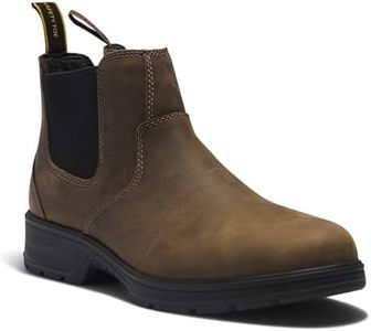Timberland PRO Men's Nashoba Composite Safety Toe Chelsea Boot, Turkish Coffee-2024 New, 9.5