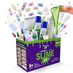 Discovering DIY Slime Kit for Girls and Boys - 52-Piece Slime Making Kit for Kids w/Craft Supplies - Makes Unicorn, Cloud, Butter, Galaxy, Mermaid and Slime for Kids