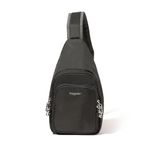 Baggallini Women's Securtex Anti-Theft Daytripper Sling, Charcoal, One Size