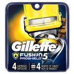 Gillette Fusion5 ProShield Men's Razor Blades, 4 Blade Refills